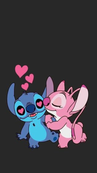 Cute, Aesthetic Stitch And Angel Wallpapers For Phone, Laptop